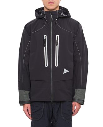 And Wander Lightweight Waterproof Rain Jacket With Adjustable Features