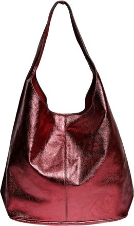 Luisa Vannini Rood Rundleer Tas