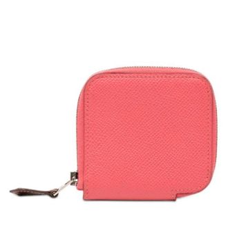 Herm&egrave;s Pre-owned Wallets, female, Pink, Size: ONE SIZE Pre-owned Zip Around Wallet