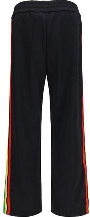 Palm Angels Logo-Embroidered Track Joggers - Black