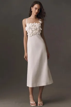 Mestiza New York Esperanza Appliqu&eacute; Midi Dress