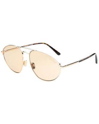 Tom Ford Mens Ken 60Mm Sunglasses
