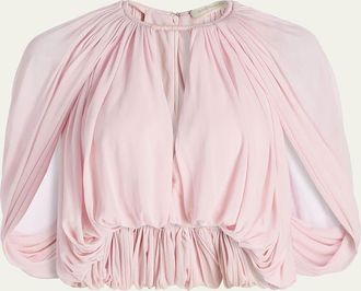 Zimmermann Alchemy Cape Blouse