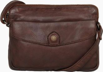 Gianni Conti Womens Portici Womens Messenger Bag - Brown - Size: ONE size