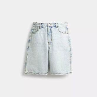 Coach Signature Denim Shorts