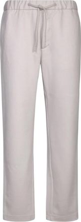 Herno Broeken, Heren, Wit, S, Wol, Boiled Track Pants
