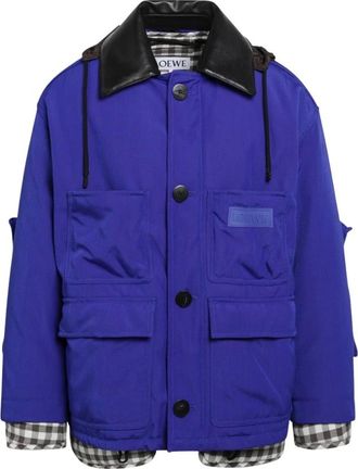 Loewe Technische Cordura Jas - Heren - Zomerjassen - Blauw - M - Leer - Jassen