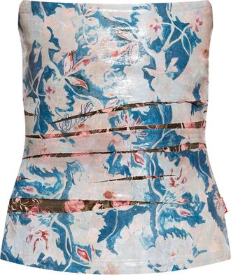 Diesel T-Laxe Top - Dames - Tops zonder mouwen - Veelkleurig - S - Katoen - Tops