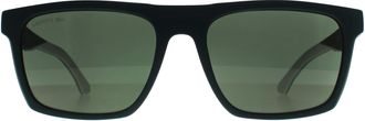 Lacoste Rectangle Mens Matte Green Dark Grey L957S - One Size