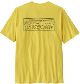 Patagonia P-6 Logo Responsibili-Tee T-Shirt f&uuml;r Herren | gelb