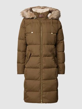 Lauren Ralph Lauren Daunenmantel mit Kapuze in Bottle, Gr&ouml;&szlig;e S