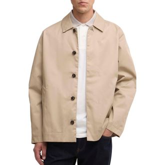 Barbour Rokig Waterproof Short Jacket in Washed Stone/Highliand Lake at Nordstrom, Size Xx-Large
