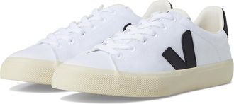 Veja Campo CA Womens Shoes White Black : EU 35 (US Womens 4) M, Canvas