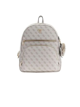 Guess Rugzak Donker Taupe Logo