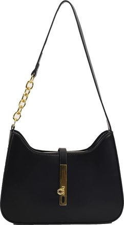 Generic Women Small Shoulder Bag Vegan Leather Purse and Handbags Elegant Underarm Bag Ladies Small Purse Clutch Totes (Black)