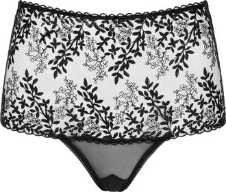 Huit Desir High Waisted Bikini in Black at Nordstrom, Size X-Large