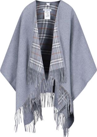 Burberry Reversible Merino Wool Cape