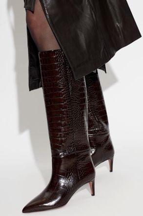 PARIS TEXAS Heeled Knee-high Boots Stiletto, Womens, Brown