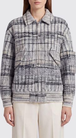 Missoni Bomber in maglia di lana con motivo astratto e chiusura a zip