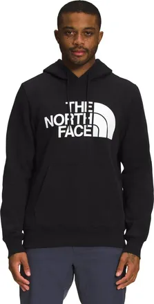The North Face Half Dome Hoodie Mens Black Kangaroo Pocket Pullover UPS1316