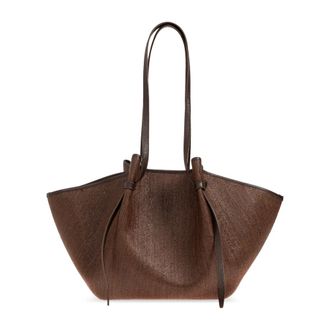 Yuzefi Tote Bags, female, Brown, Size: ONE SIZE Large Mochi Bag