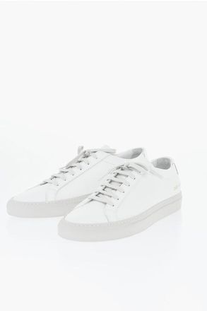 Common Projects Hammered Leather Low-Top Sneakers ACHILLES size 41