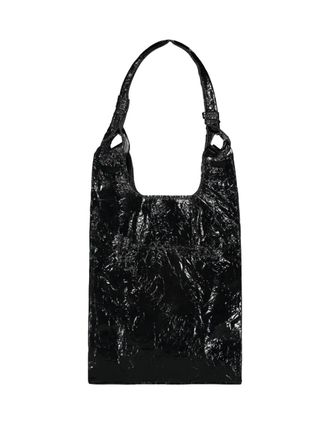 Anita Bilardi leather tote bag - Black