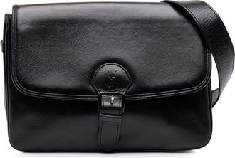 Saint Laurent Pre-owned Saint Laurent Grained Leather Crossbody Ladies D999GV7PBWYDS55G