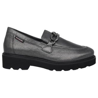 Mephisto Loafer met brede pasvorm - Dames - Loafers - Grijs - 36 EU - Leer - Schoenen