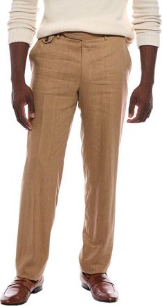 Canali Linen & Wool-Blend Formal Pant