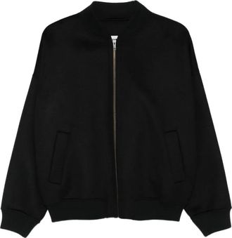 Drykorn zip-front bomber jacket - Black