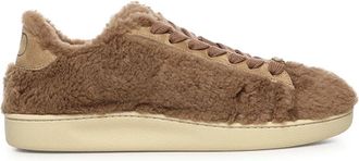 Valentino Garavani Schoenen, Dames, Beige, 37 EU, Wol, Sneakers
