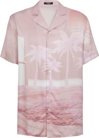 Balmain Hombre, Camisas, Rosa, Talla: M