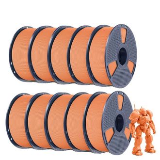 OEM Filamento Para Impresora 3d, Material Ecol&oacute;gico, Impresiones Duraderas, Color Naranja Brillante