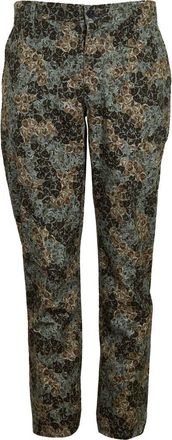 Lords of Harlech Caspian Stretch Cotton Chino Pant in Rose Camo Olive at Nordstrom, Size 30 X 38