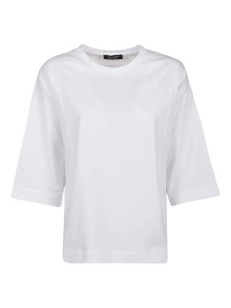 Aragona three-quarter sleeve T-shirt - women - Cotton - 42 - White