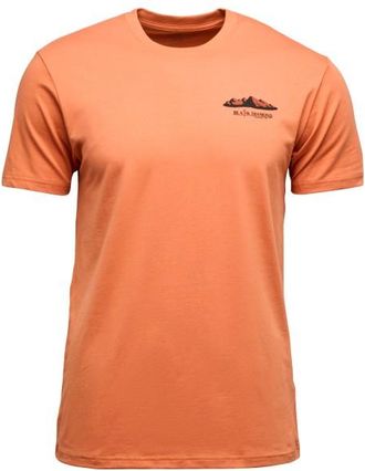 Black Diamond Mountainscape S/S Tee T-Shirt f&uuml;r Herren | orange