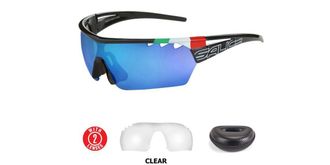 Salice 006 RW 182 CL Mens Sunglasses Black Size 155