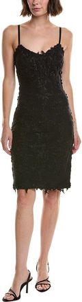 Issue New York Issue New York Floral Embroidered Midi Dress