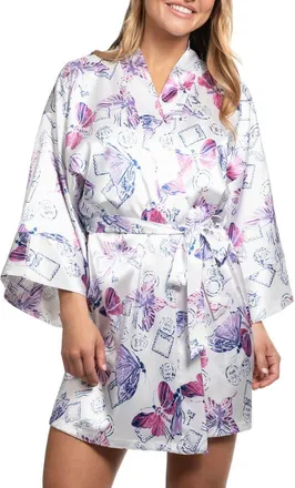 In Bloom by Jonquil Summer Robe in Ivory at Nordstrom Rack, Size X-Small/small