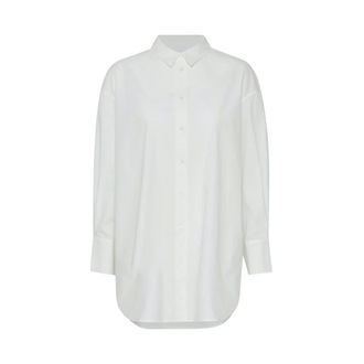 Ichi Ichi, Dames, Blouses & Shirts, Wit, Maat: XS Poliester