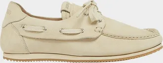 Jacquemus Moc-Toe Leather Boat Shoes