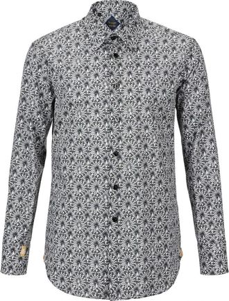 Billionaire Boys Club Shirt Slim Fit - Heren - Zakelijke Overhemden - Zwart - XS - Katoen - Overhemden