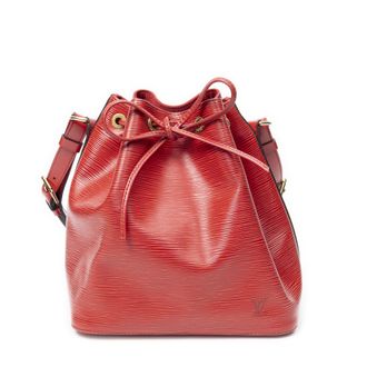 Louis Vuitton Pre-owned Womens Noe PM Shoulder Bag - Red - One Size