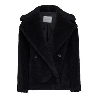 Max Mara Dames, Jassen, Zwart, Maat: XS Zijde