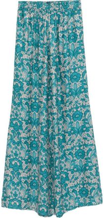 Gianluca Capannolo Womens Antonia Printed Silk Trousers