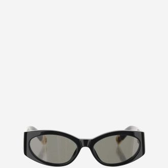 Jacquemus Womens Sunglasses Les Lunettes Ovalo Black Nylon