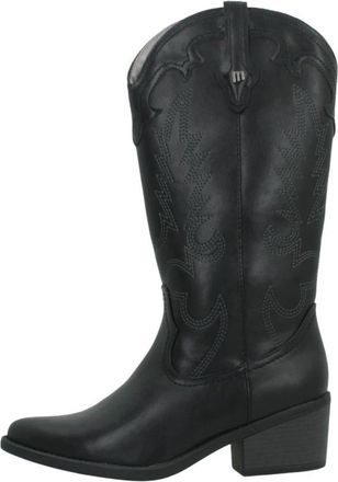 Mtng Botin Campera - Dames - Cowboylaarzen - Zwart - 40 EU - Leer - Schoenen