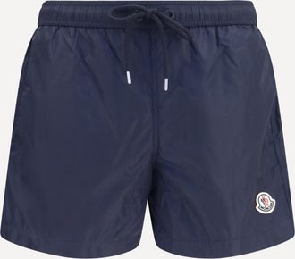 Moncler Shorts da Bagno con logo applicato Man S