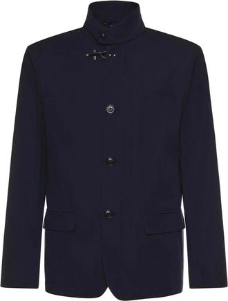 Fay Travel Jacket - Heren - Zomerjassen - Blauw - 2XL - Nylon - Jassen